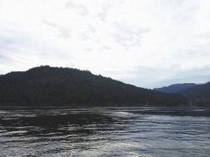 Northwest of Seymour Narrows