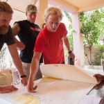 First-stage planning for the run from Dakar past Cape Verde Islands